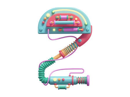 3d vector illustration of children's toy for the development of motor skills.の写真素材