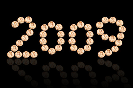 New Year Background for 2009