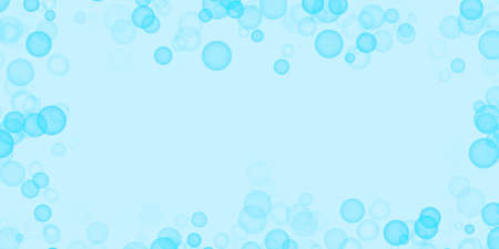 Fluorescent Blue Bright Bokeh Blur Light Effect Abstract Background blue background wallpaperの写真素材