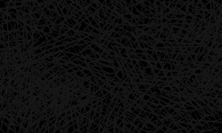 Abstract pattern backdrop. Gray lines on black background. Illustration