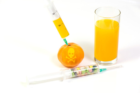 Poisonous fruitの写真素材