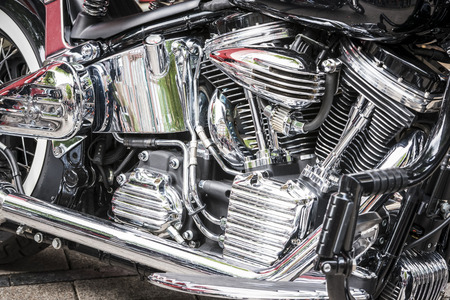 Motorcycle Detailsの写真素材