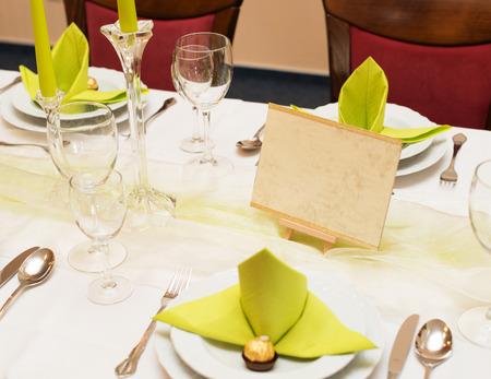 Table Decorationの写真素材
