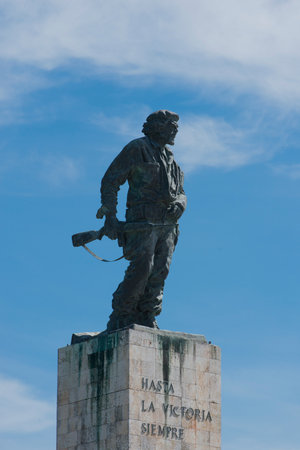 Grave monument in Santa Clara by Che Guevaraのeditorial素材