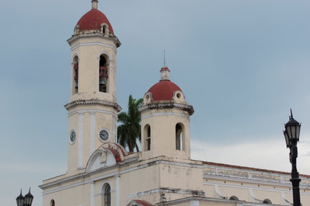 Trinidad Cuba sidestreet and old buildingsのeditorial素材