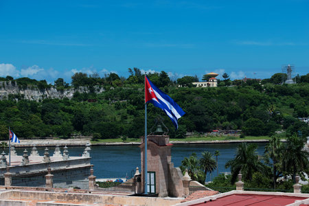 Old buildings in Havana Cubaのeditorial素材