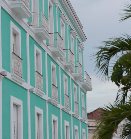 Old buildings in Trinidad Cubaのeditorial素材