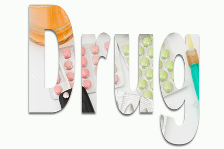 Dependent and Drug addictedの写真素材