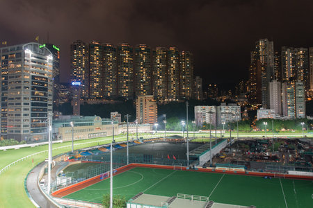Happy Valley Racecourse in Hong Kongのeditorial素材