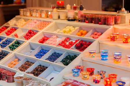 candle shopの写真素材