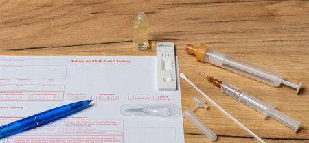 Test accessories for the order for SARS-CoV-2 Corona testing