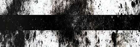 Intricate black spray textures blend with a distressed wall, highlighting vibrant urban art culture in a gritty setting.の素材