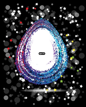 abstract black backgroundのイラスト素材