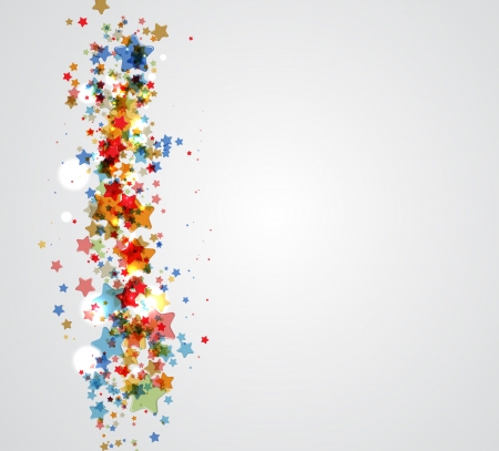 abstract light color stars backgroundのイラスト素材