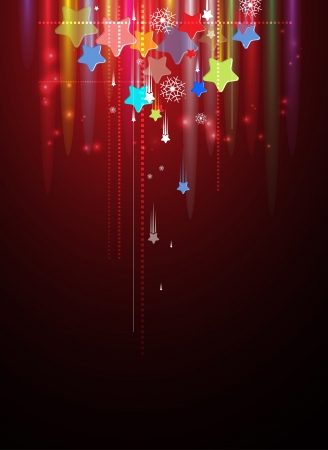 Abstract holiday sky star backround editable vectorのイラスト素材