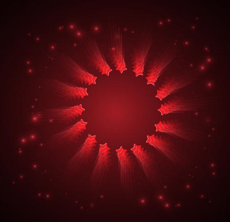deep dark sky in the christmas night with starsのイラスト素材