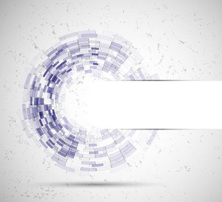 abstract circle tecnology business backgroundのイラスト素材