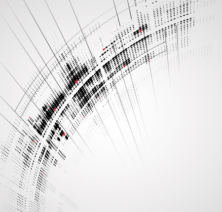 Abstract bright technology dynamic fade backgroundのイラスト素材