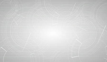 abstract futuristic grey circle line technology business backgroundのイラスト素材