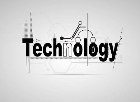 abstract computer technologyのイラスト素材
