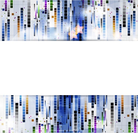 abstract blur computer technology business backgroundのイラスト素材