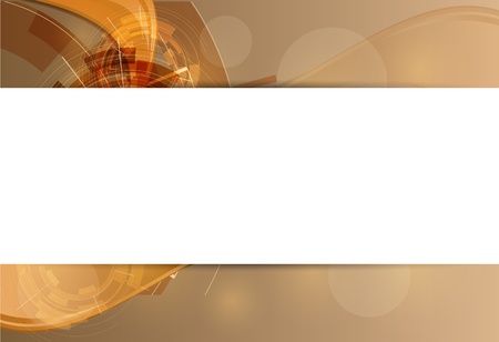 abstract gold futuristic computer high technology business bannerのイラスト素材