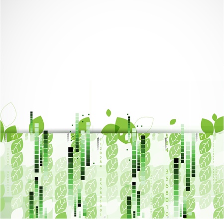 abstract save ecology futuristic computer technology business backgroundのイラスト素材