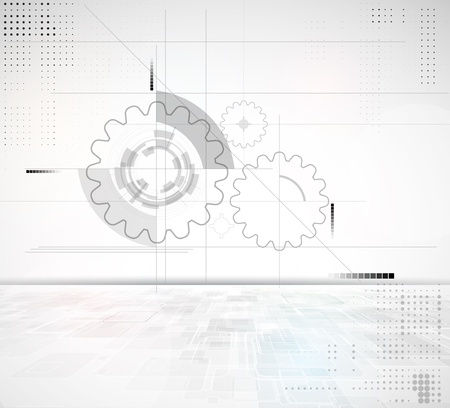 abstract light circuit futuristic computer high technology business backgroundのイラスト素材