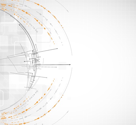 abstract circuit computer high technology business backgroundのイラスト素材