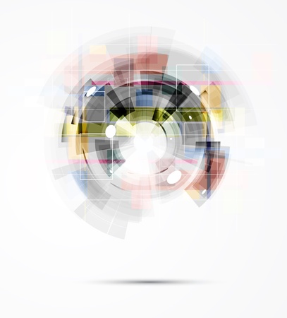 abstract futuristic fade computer technology business backgroundのイラスト素材