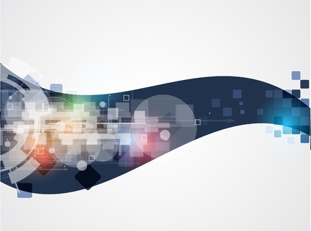 abstract futuristic fade computer technology business backgroundのイラスト素材