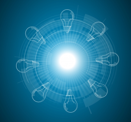 abstract futuristic internet high computer technology business backgroundのイラスト素材