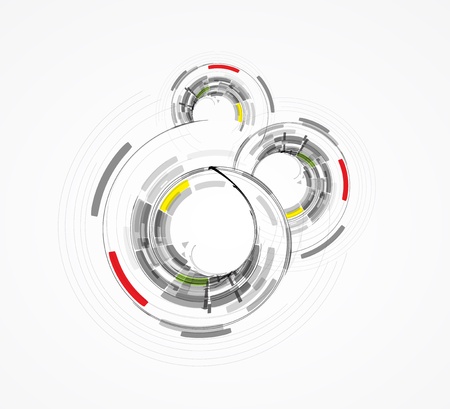 abstract futuristic internet high computer technology business backgroundのイラスト素材