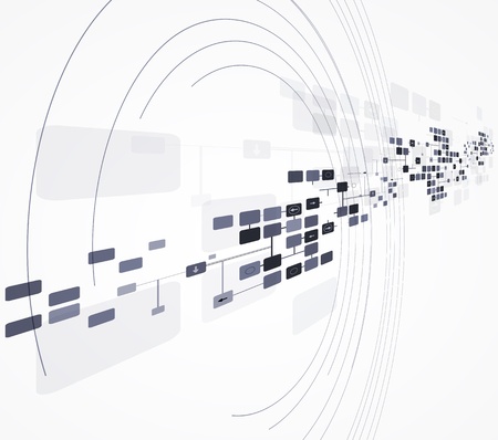 science futuristic internet high computer technology business backgroundのイラスト素材
