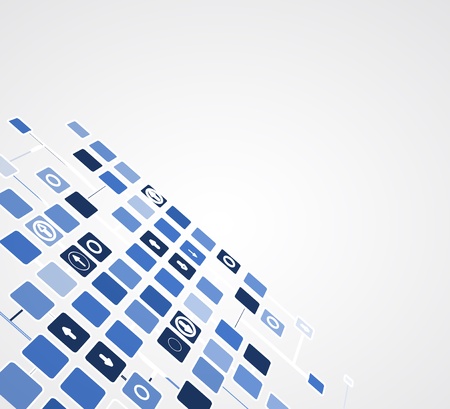 abstract global infinity computer  technology concept business backgroundのイラスト素材
