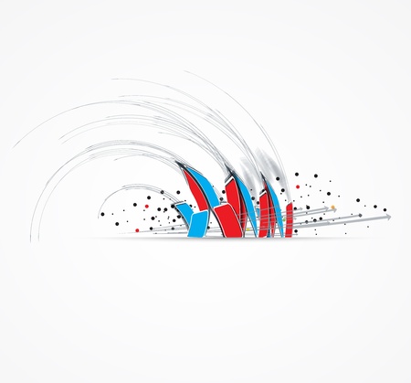 science futuristic internet high computer technology business backgroundのイラスト素材
