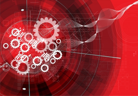 abstract global infinity computer  technology concept business backgroundのイラスト素材