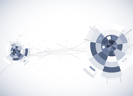 abstract futuristic circuit high computer technology business backgroundのイラスト素材