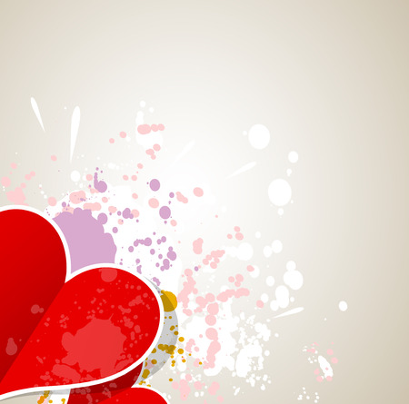 Idea of a Valentines Day Card backgroundのイラスト素材