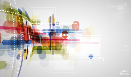 Concept for New Technology Corporate Business & development の写真素材