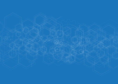 Technology innovation background, idea of global business solution