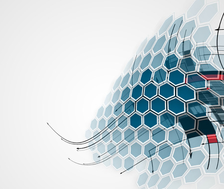 abstract futuristic fade computer technology business backgroundのイラスト素材