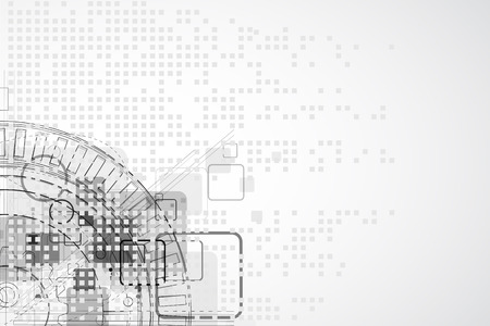 Integration and innivation technology. Best ideas for Business presentation modelのイラスト素材