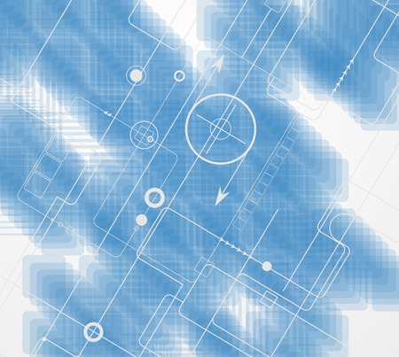 Abstract vector background. Futuristic technology style. Elegant background for business tech presentations.のイラスト素材