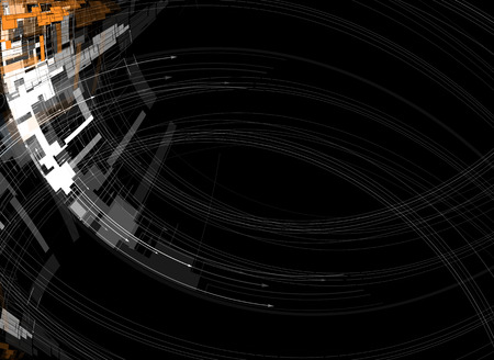 Abstract vector background. Futuristic technology style. Elegant background for business tech presentations.のイラスト素材