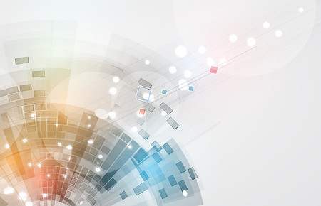Abstract vector background. Futuristic technology style. Elegant background for business tech presentations.のイラスト素材