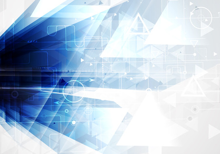 Abstract vector background. Futuristic technology style. Elegant background for business tech presentations.のイラスト素材
