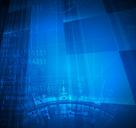 Abstract vector background. Futuristic technology style. Elegant background for business tech presentations.のイラスト素材