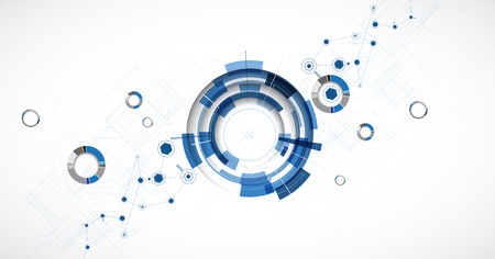 Colorful abstract geometric background for design templateのイラスト素材