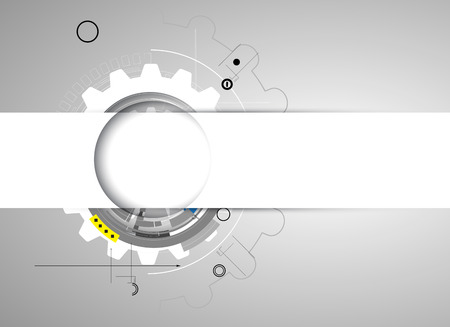 Abstract vector background. Futuristic technology style. Elegant background for business tech presentations.のイラスト素材